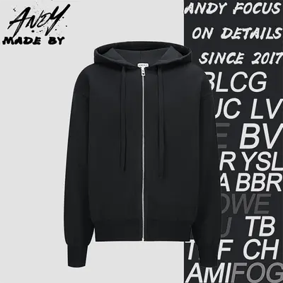 💰(350CNY)Embroidered Logo Knit Zipper Jacket Iem ID:111218-S
