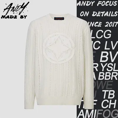 💰(350CNY)Cable Knit Logo Sweater Iem ID:111228-S