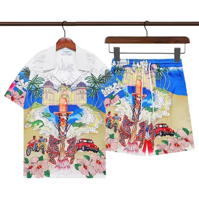 TOP￥98 TROUSERS￥95 CASABLANCA SHORTS SHIRT 160532