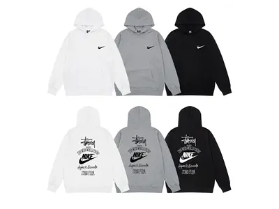 ￥168 STUSSY N⭐K⭐ HOODIE 261157