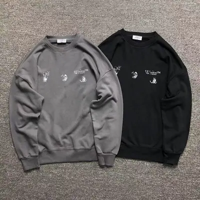 ￥136 OFF-WHITE HOODIE 370845