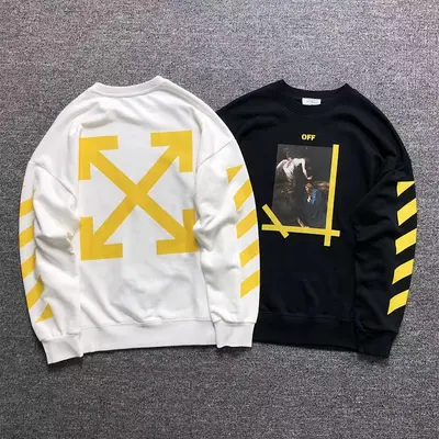 ￥136 OFF-WHITE HOODIE 370831