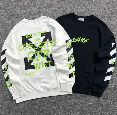 ￥136 OFF-WHITE HOODIE 171014