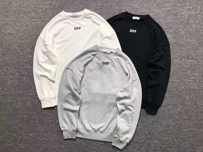 ￥136 OFF-WHITE HOODIE 370924