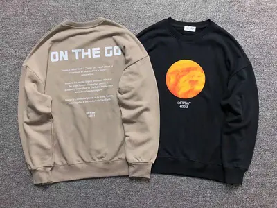 ￥136 OFF-WHITE HOODIE 171001