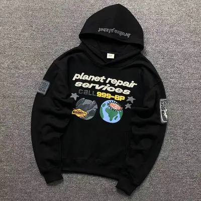 ¥128 BROKEN PLANET HOODIE 181310