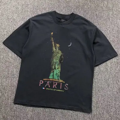¥128 B⭐L⭐⭐⭐IA⭐A T-SHIRT 382109