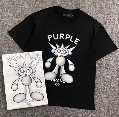 ¥95 PURPLE T-SHIRT 382302