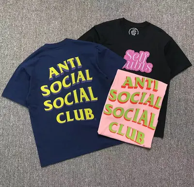 ￥85 ANTI SOCIAL SOCIAL CLUB T-SHIRT 39121202