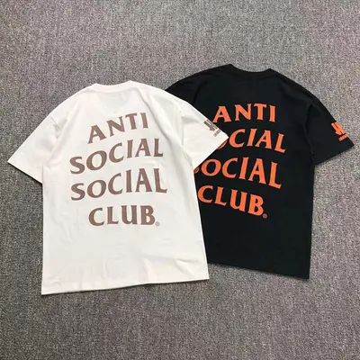 ￥85 ANTI SOCIAL SOCIAL CLUB X UNDEFEATED T-SHIRT 39121502