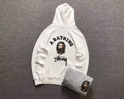 ￥168 STUSSY X BAPE HOODIE 19121331