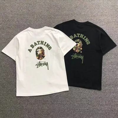 ¥95 BAPE STUSSY T-SHIRT 110061517