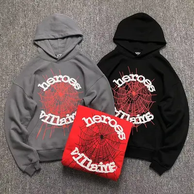￥128 SP5DER HOODIE 110080158