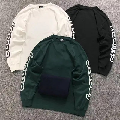 ￥106 STUSSY LONG SLEEVED 210160402