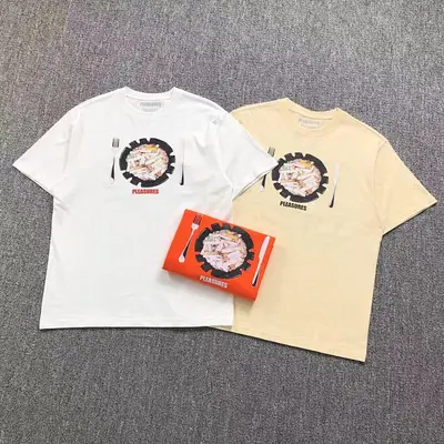 ￥106 PLEASURES T-SHIRT 210160802