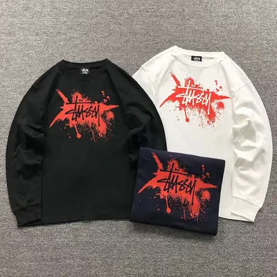 ￥106 STUSSY LONG SLEEVED 210160102