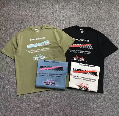 ￥106 NEIGHBORHOOD T-SHIRT 210250302