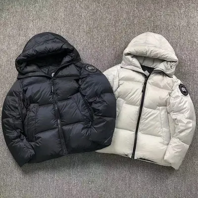 ￥688 C⭐N⭐⭐A G⭐⭐⭐E DOWN JACKETS 210290704（im 170cm 57kg i wear size S in the phot）
