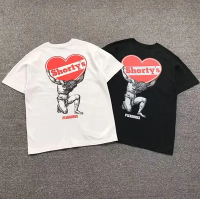￥89 PLEASURES T-SHIRT 211010602