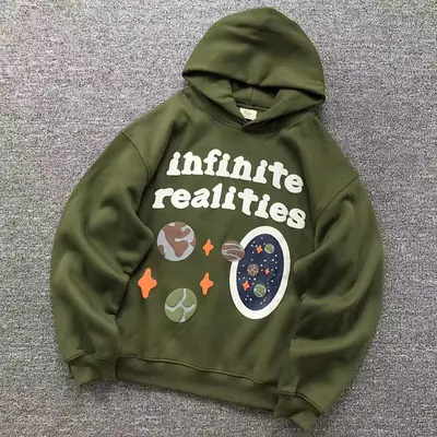 ￥145 BROKEN PLANET HOODIE 311074517（im 170cm 55kg i wear size M in the phot）
