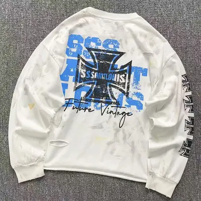 ￥148 WE⭐T C⭐⭐⭐T CHO⭐P⭐ERS LONG SLEEVED 211071217