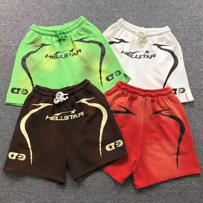 ￥198 HELLSTAR SHORTS 211161872（im 170cm 55kg i wear size M in the phot）