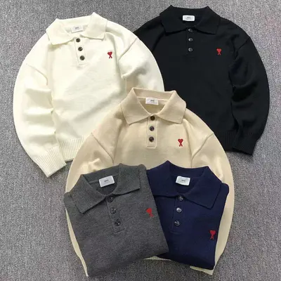 ￥145 AMI SWEATER 211161117（im 170cm 55kg i wear size M in the phot）