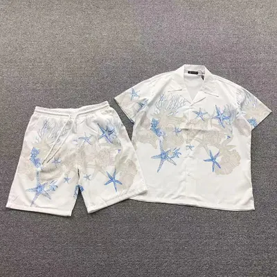 TOP￥98 SHORTS￥95 V⭐⭐SA⭐E SHIRT SHORTS 111201439（im 170cm 55kg i wear size L in the phot）