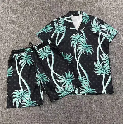 TOP￥98 SHORTS￥95 AMIRI SHIRT SHORTS 111200939 （im 170cm 55kg i wear size L in the phot）
