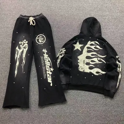 TOP￥228 TROUSERS￥218 HELLSTAR HOODIE TROUSERS 111233072