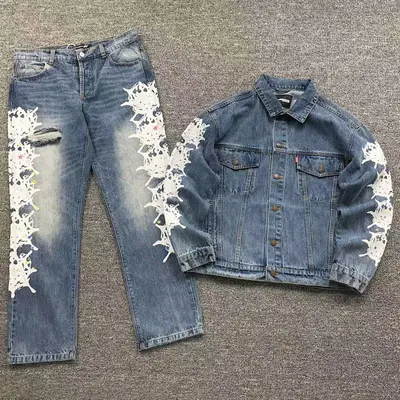 TOP￥368 TROUSERS￥348 SP5DER JACKET TROUSERS 111233272（im 170cm 55kg i wear size M in the phot）