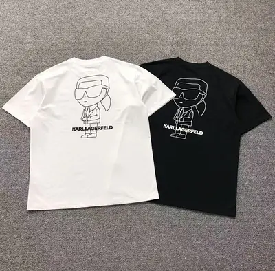 ￥128 KARL LAGERFELD T-SHIRT 111267521（im 170cm 55kg i wear size M in the phot）
