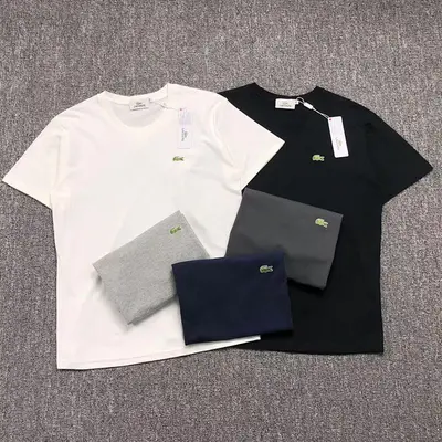 ￥85 LACOSTE T-SHIRT 111264117（im 170cm 55kg i wear size M in the phot）