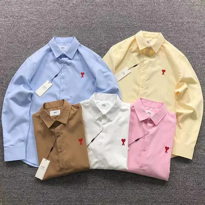 ￥128 AMI SHIRT 112071621（im 170cm 57kg i wear size M in the phot）