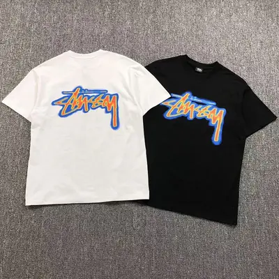 ￥85 STUSSY T-SHIRT 112073921（im 170cm 57kg i wear size M in the phot）
