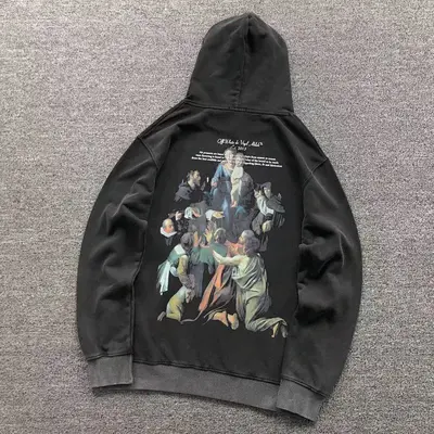 ￥188 OFF-WHITE HOODIE 112100417（im 170cm 57kg i wear size S in the phot）
