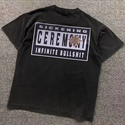 ￥115 SAINT MICHAEL T-SHIRT 112101017（im 170cm 57kg i wear size S in the phot）