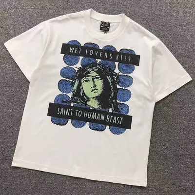 ￥115 SAINT MICHAEL T-SHIRT 312101717（im 170cm 57kg i wear size S in the phot）