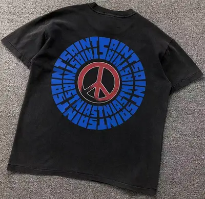 ￥118 SAINT MICHAEL T-SHIRT 312101617（im 170cm 57kg i wear size S in the phot）