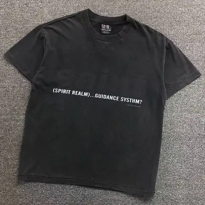 ￥108 SAINT MICHAEL T-SHIRT 312101317（im 170cm 57kg i wear size S in the phot）