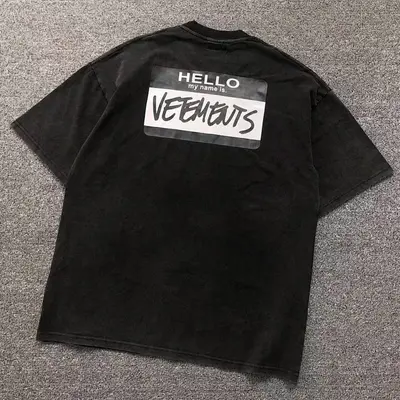 ¥158 VETEMENTS T-SHIRT 412130517