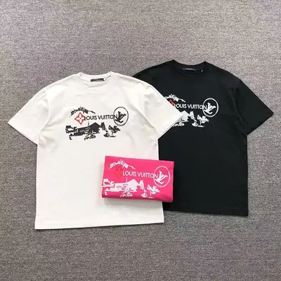 ￥115 L⭐ T-SHIRT 412144021（im 170cm 57kg i wear size L in the phot）