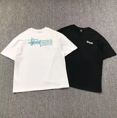 ￥115 STUSSY T-SHIRT 412141977 （im 170cm 57kg i wear size M in the phot）