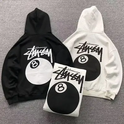 ￥198 STUSSY HOODIE 4121608001（im 170cm 57kg i wear size S in the phot）