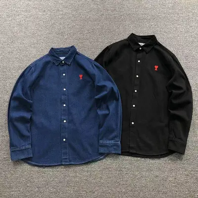 ￥188 AMI SHIRT 4121704001（im 170cm 57kg i wear size 39 in the phot）