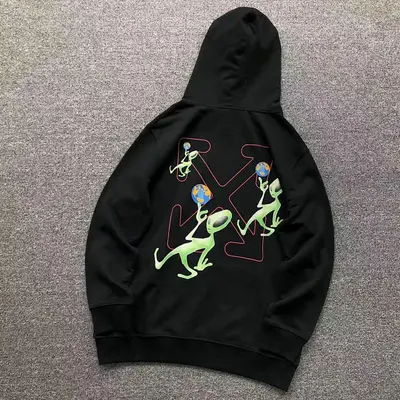 ￥168 OFF-WHITE HOODIE 312171319（im 170cm 55kg i wear size L in the phot）