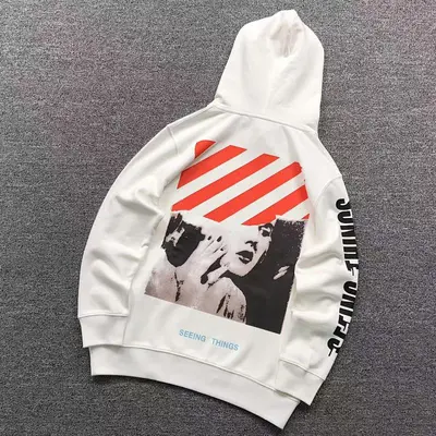 ￥168 OFF-WHITE HOODIE 312170919（im 170cm 55kg i wear size S in the phot）