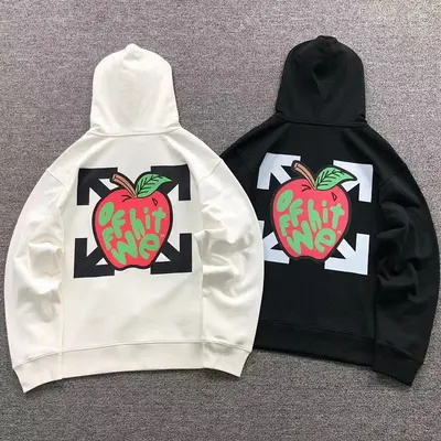 ￥168 OFF-WHITE HOODIE 312170719（im 170cm 55kg i wear size M in the phot）