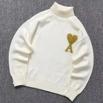 ￥158 AMI SWEATER 312180617（im 170cm 55kg i wear size S in the phot）