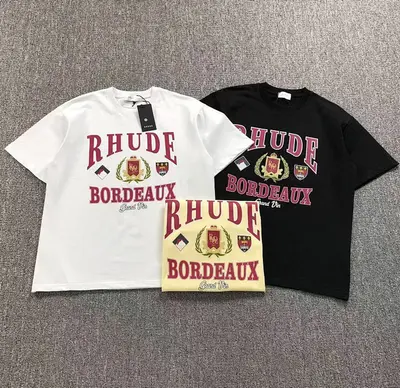 ¥105 RHUDE T-SHIRT 412191917(im 170cm 57kg i wear size M in the phot)